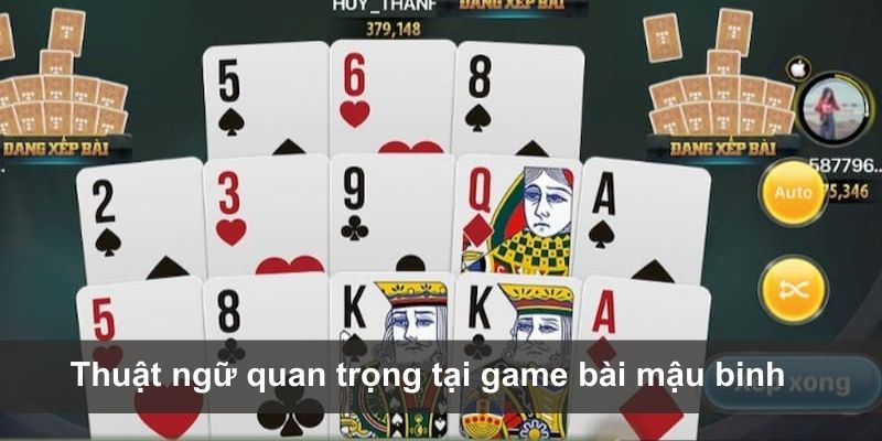 Thuật ngữ cần nắm bắt chuẩn xác tại game bài